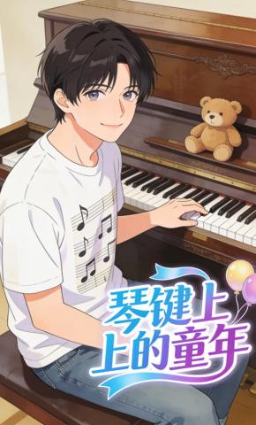 短剧《琴键上的童年》海报