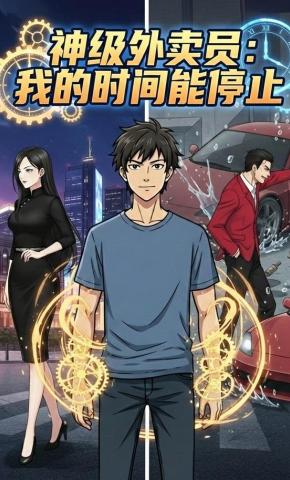 短剧《神级外卖员：我的时间能停止》海报