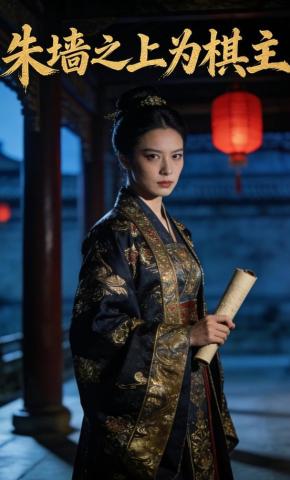 短剧《朱墙之上为棋主》海报