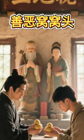 短剧《善恶窝窝头》海报