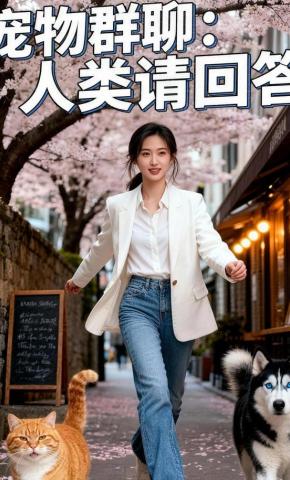 短剧《宠物群聊：人类请回答》海报