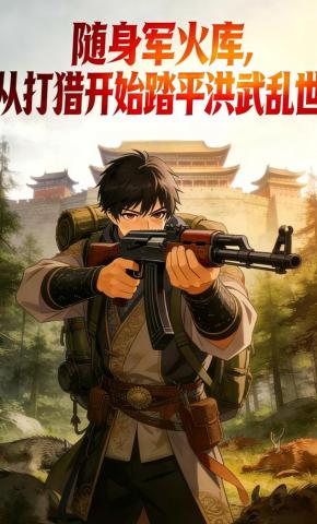 短剧《随身军火库，从打猎开始踏平洪武乱世》海报