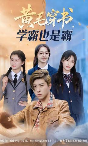 短剧《黄毛穿书，学霸也是霸》海报