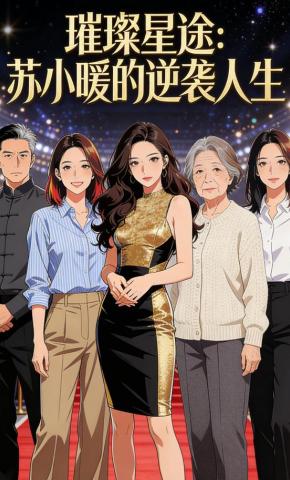 短剧《璀璨星途：苏小暖的逆袭人生》海报