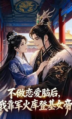 短剧《不做恋爱脑后，我靠军火库登基女帝》海报