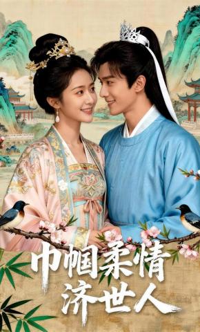 短剧《巾帼柔情济世人》海报