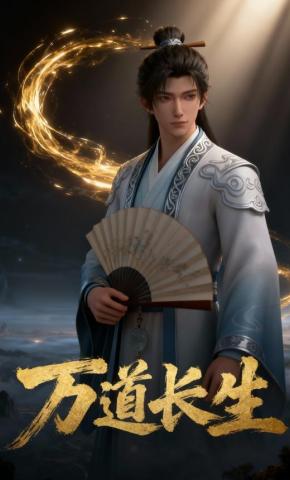 短剧《万道长生》海报