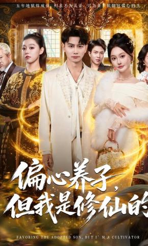 短剧《偏心养子，但我是修仙的》海报