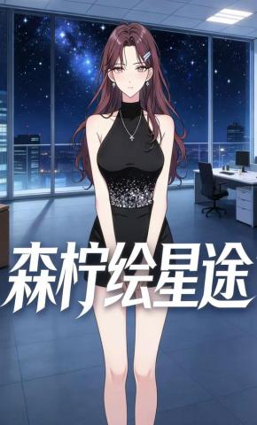 短剧《森柠绘星途》海报