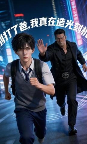 短剧《别打了爸，我真在造光刻机！》海报