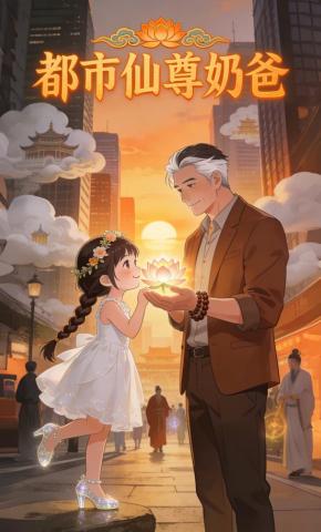 短剧《都市仙尊奶爸》海报