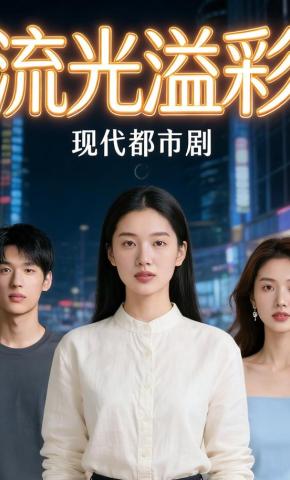 短剧《流光溢彩》海报