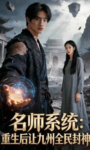 短剧《名师系统：重生后让九州全民封神》海报