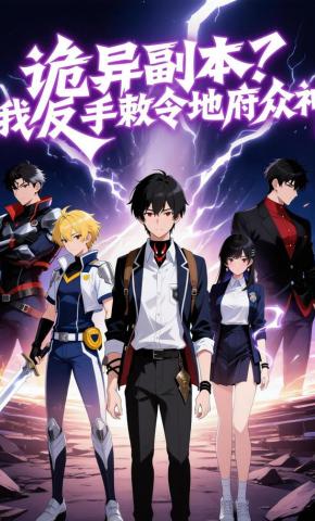 短剧《诡异副本?我反手敕令地府众神》海报