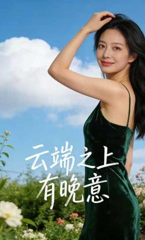 短剧《云端之上有晚意》海报