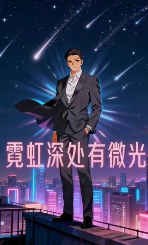 短剧《霓虹深处有微光》海报