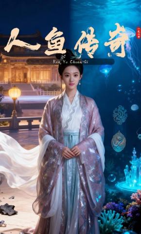 短剧《人鱼传奇》海报