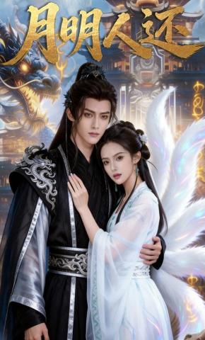 短剧《月明人还》海报