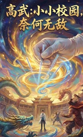短剧《高武：小小校园，奈何无敌》海报
