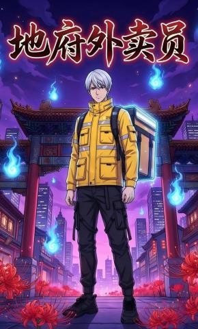 短剧《地府外卖员》海报