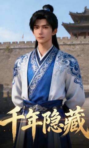 短剧《千年隐藏》海报