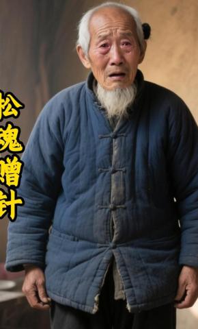 短剧《松魂赠针》海报