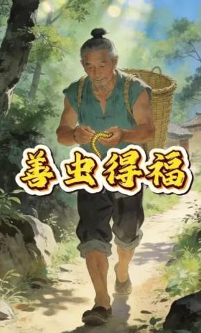 短剧《善虫得福》海报