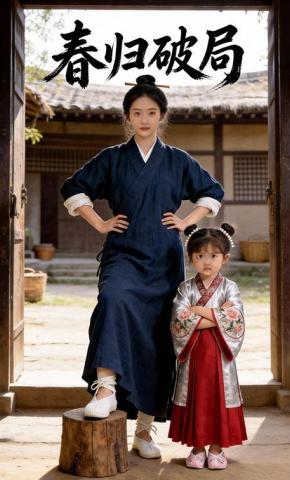 短剧《春归破局》海报