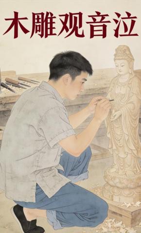 短剧《木雕观音泣》海报