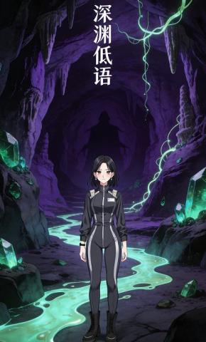 短剧《深渊低语》海报