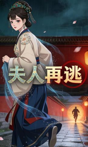 短剧《夫人再逃》海报