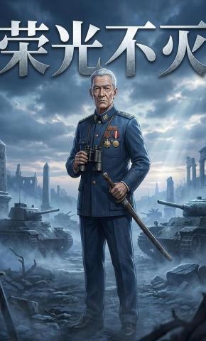 短剧《荣光不灭》海报