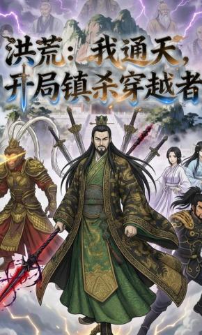 短剧《洪荒：我通天，开局镇杀穿越者》海报