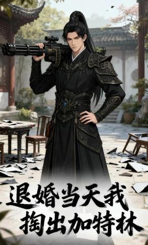短剧《退婚当天我掏出加特林》海报