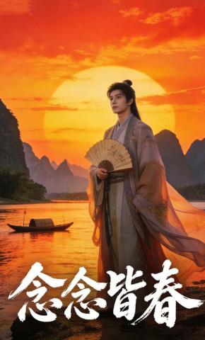 短剧《念念皆春》海报