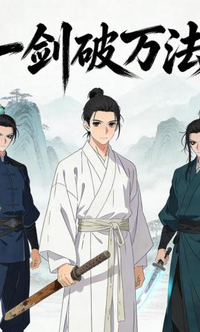 短剧《一剑破万法》海报