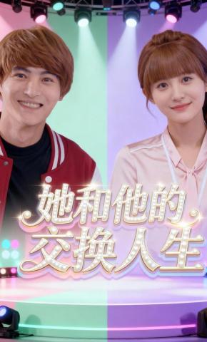 短剧《她和他的交换人生》海报