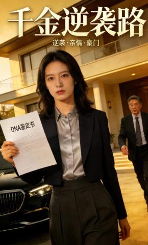 短剧《千金逆袭路》海报