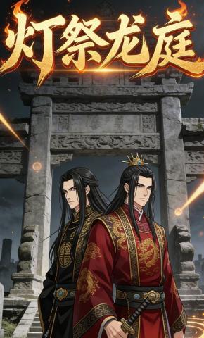 短剧《灯祭龙庭》海报