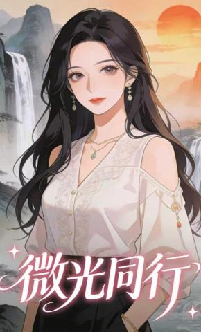 短剧《微光同行》海报