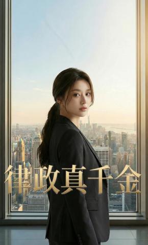 短剧《律政真千金》海报