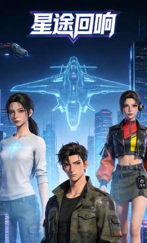 短剧《星途回响》海报