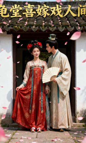 短剧《龟堂喜嫁戏人间》海报