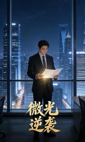 短剧《微光逆袭》海报