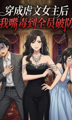 短剧《穿成虐文女主后，我嘴毒到全员破防》海报