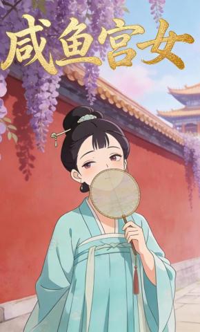 短剧《咸鱼宫女》海报