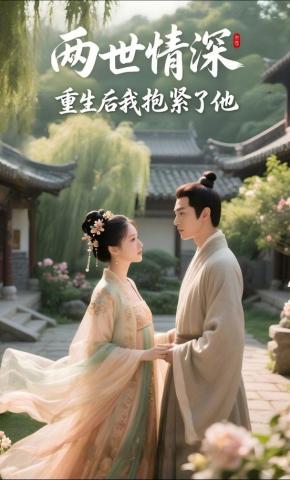 短剧《两世情深：重生后我抱紧了他》海报