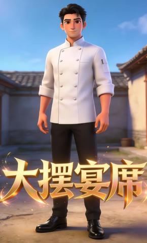 短剧《大摆宴席》海报