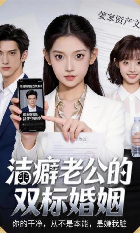 短剧《洁癖老公的双标婚约》海报