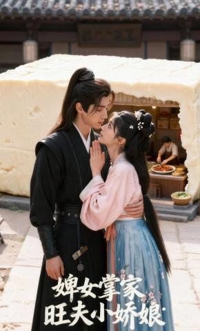 短剧《婢女掌家：旺夫小娇娘》海报